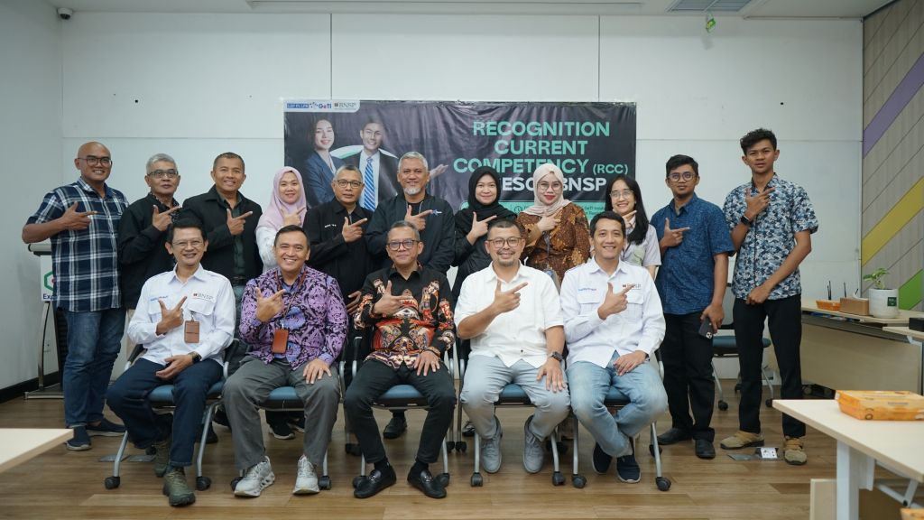 Kegiatan Rekognisi Kompetensi Asesor (RCC) di Kantor LSP GETI, GWR, Tangerang.