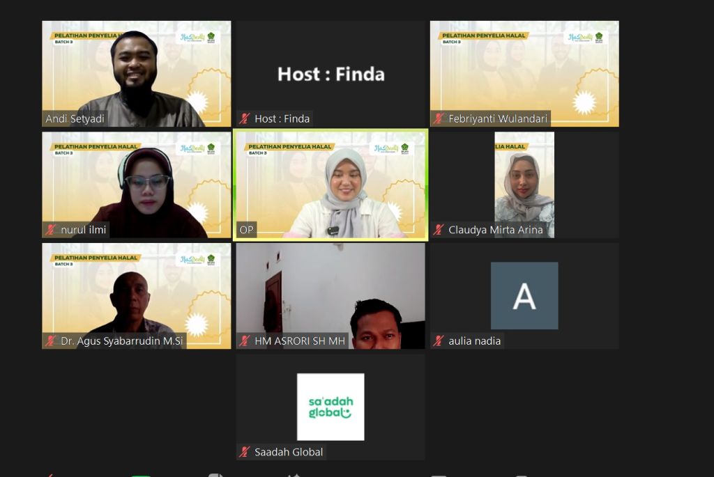 Pelatihan Penyelia Halal
