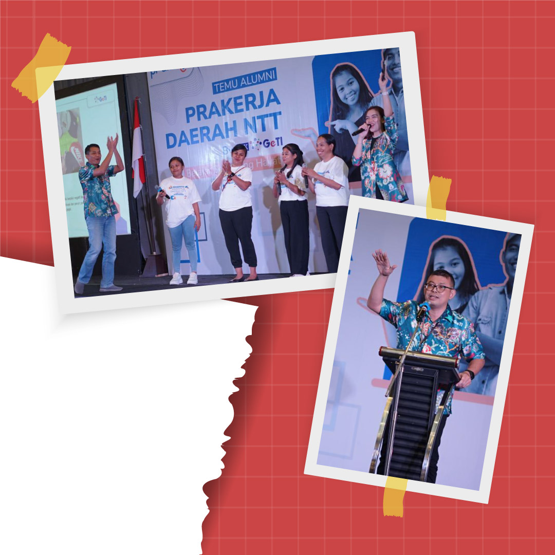 Penyerahan Beasiswa Pelatihan Bersertifikasi dan Inkubasi kepada 200 Alumni Prakerja Nusa Tenggara Timur October 7, 2023