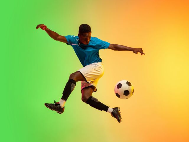 Ilustrasi Pemain Sepak Bola