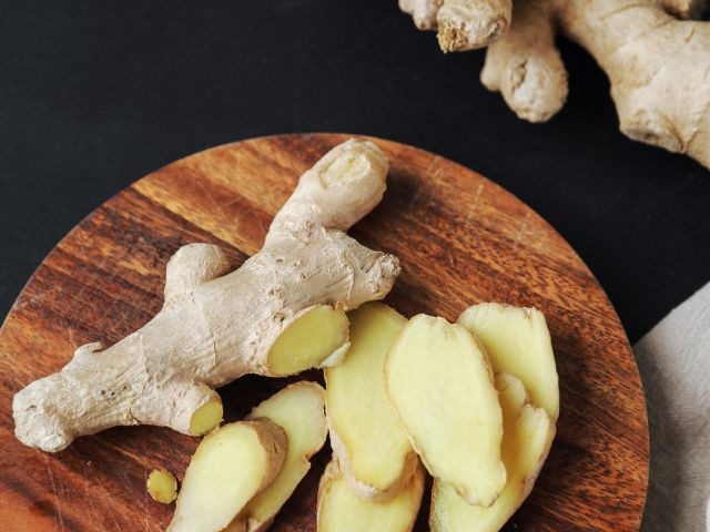 Jahe yang Telah Diiris