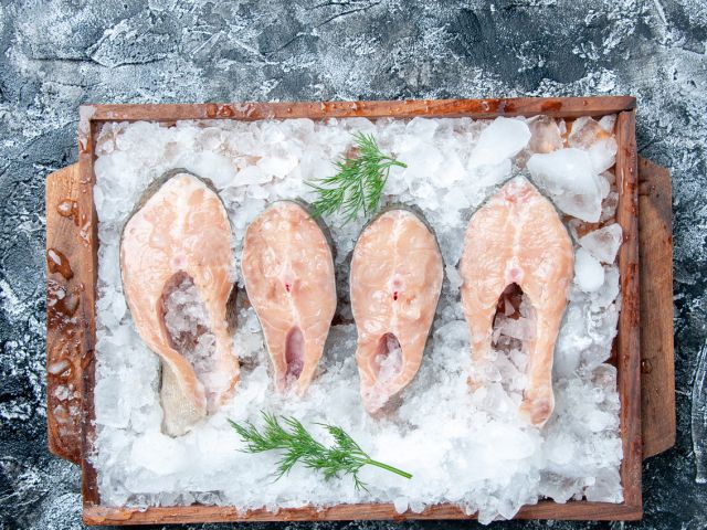 Ikan beku salah satu komoditas ekspor ke Arab Saudi.