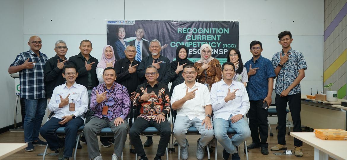 Kegiatan Rekognisi Kompetensi Asesor (RCC) di Kantor LSP GETI, GWR, Tangerang.