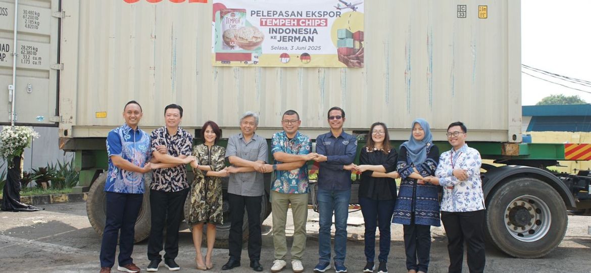 Pelepasan tempe chips Indonesia ke Jerman