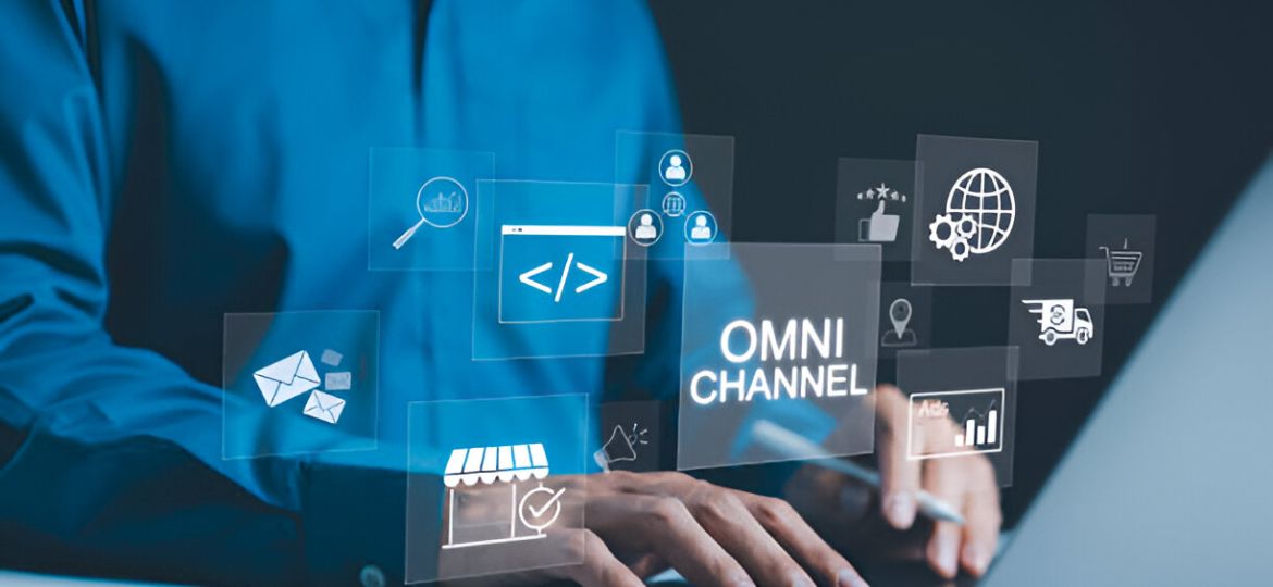 Ilustrasi bisnis yang menarapkan strategi omnichannel