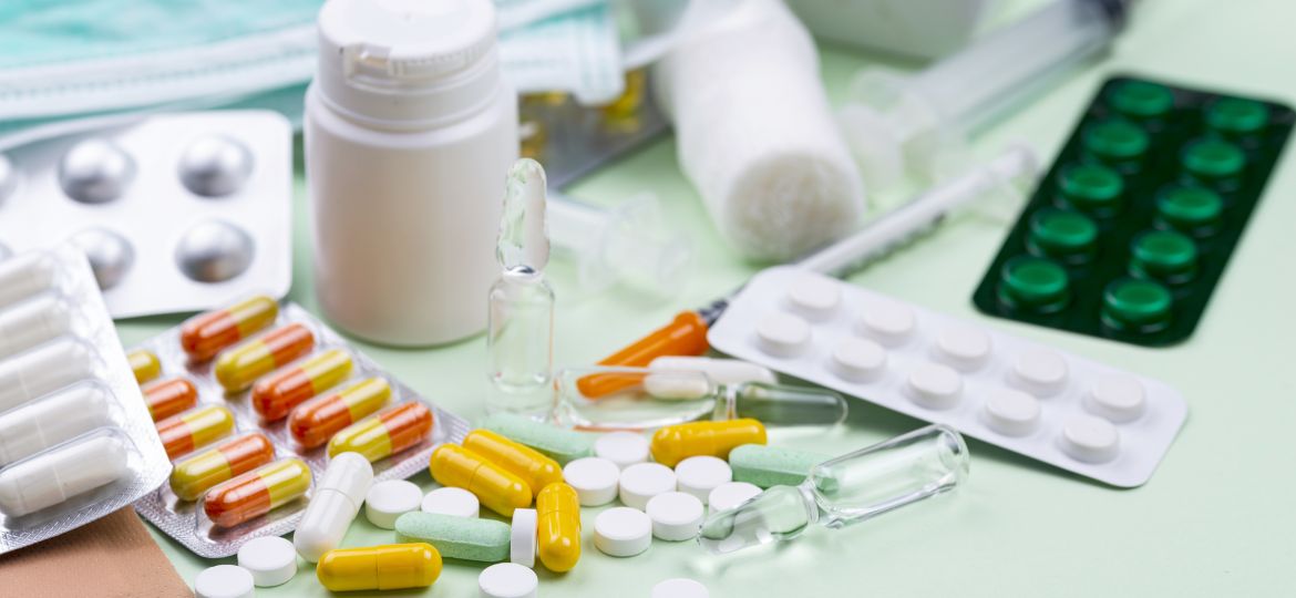 Ilustrasi obat-obatan.