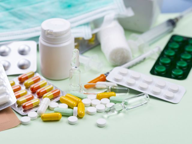 Ilustrasi obat-obatan.