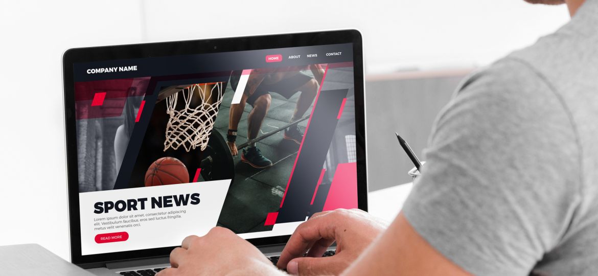 landing page