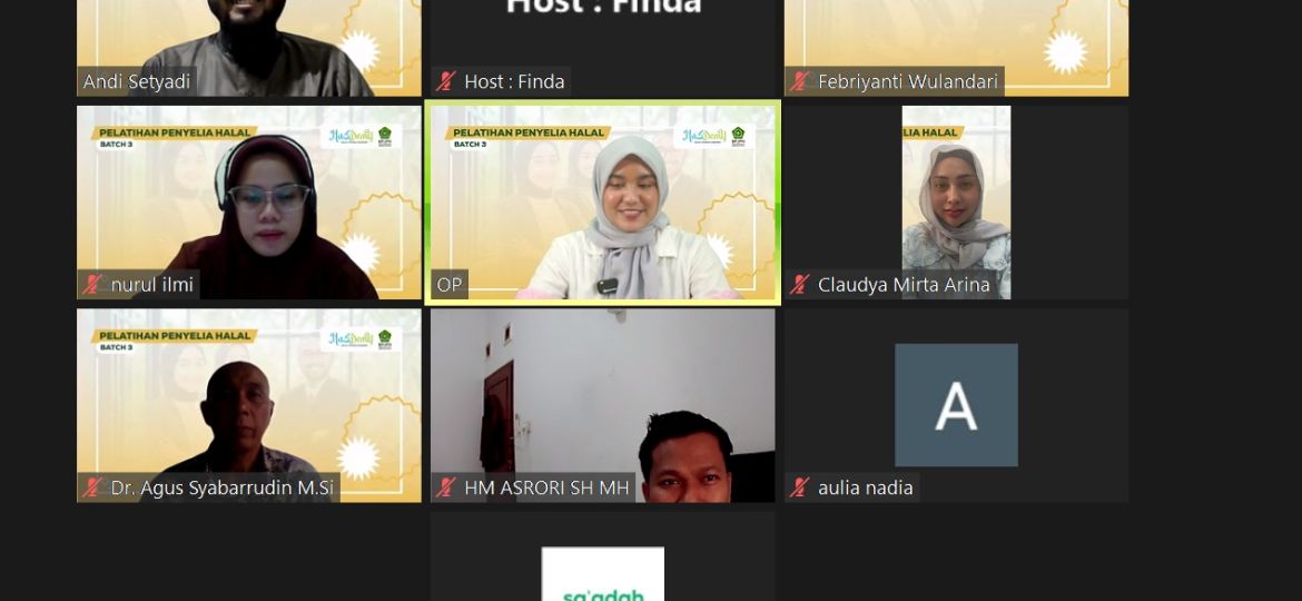Pelatihan Penyelia Halal