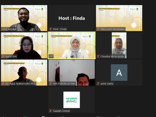 Pelatihan Penyelia Halal